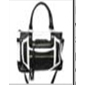 Steve Madden Btalia Satchel Handbag (Black/White)